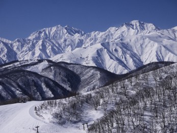 hakuba snow mountain
